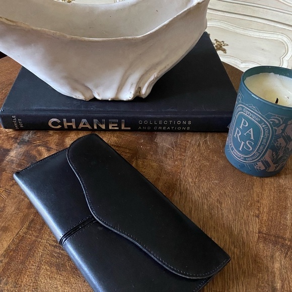 Made in Italy black genuine leather wallet - Picture 10 of 13